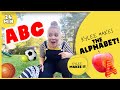 Kylee Makes the Alphabet | Phonics Video for Kids, Learn the ABCs &amp; Letter Sounds | Alphabet Phonics