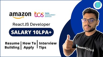 TCS & Amazon Hiring For React.JS Developer (Fresher & Experienced) 🔥 | Salary 10 LPA+