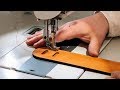 Basic Tips for Sewing Leather Goods