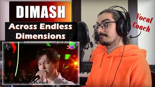 DIMASH "Across Endless Dimensions" // REACTION & ANALYSIS by Vocal Coach (ITA)