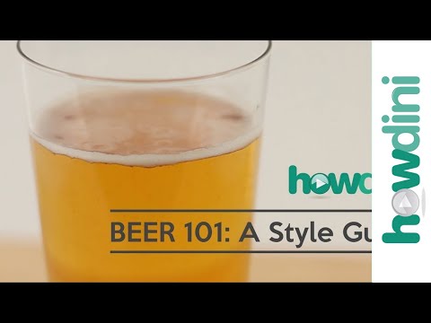 Beer 101: A Style Guide