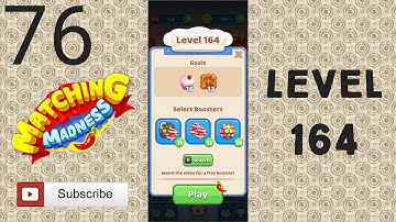 Matching Madness: Match 3 Puzzle games. Level 164 #tinytacticsgames