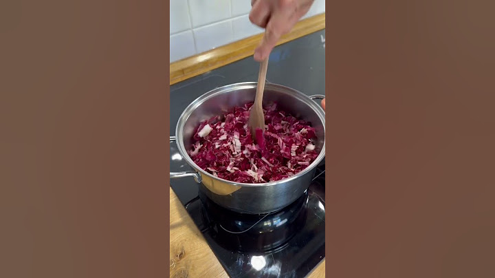 Salsa di Radicchio Non Potete Capire Quanto è Buona Ricetta Veramente Facile #short