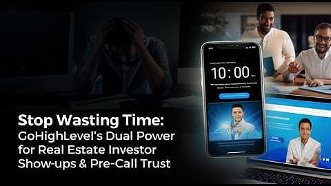 The Power of Appointment Reminders for rei pros: Avoid No-Shows with gohighlevel!