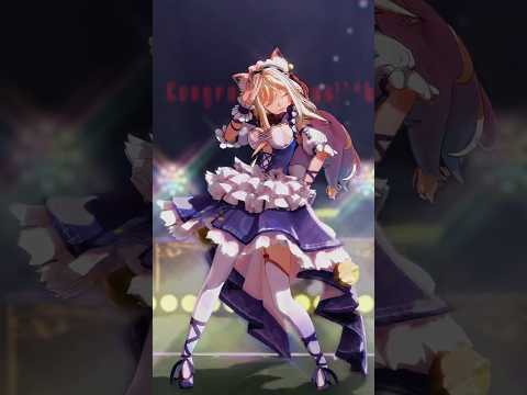 ハイクオリティ3Dモデルで踊ってみた！ A Horny Money World ～伝説の夜～ #宝鐘マリン #ホロライブ #vtuber #shorts　#ホニマニ