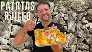 Patatas Al Ajillo Con Salsa Cremosa - Guille Rodriguez