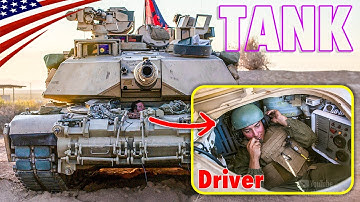 Inside the Driver’s Seats: 70-Ton Beast Tank M1 Abrams in Action