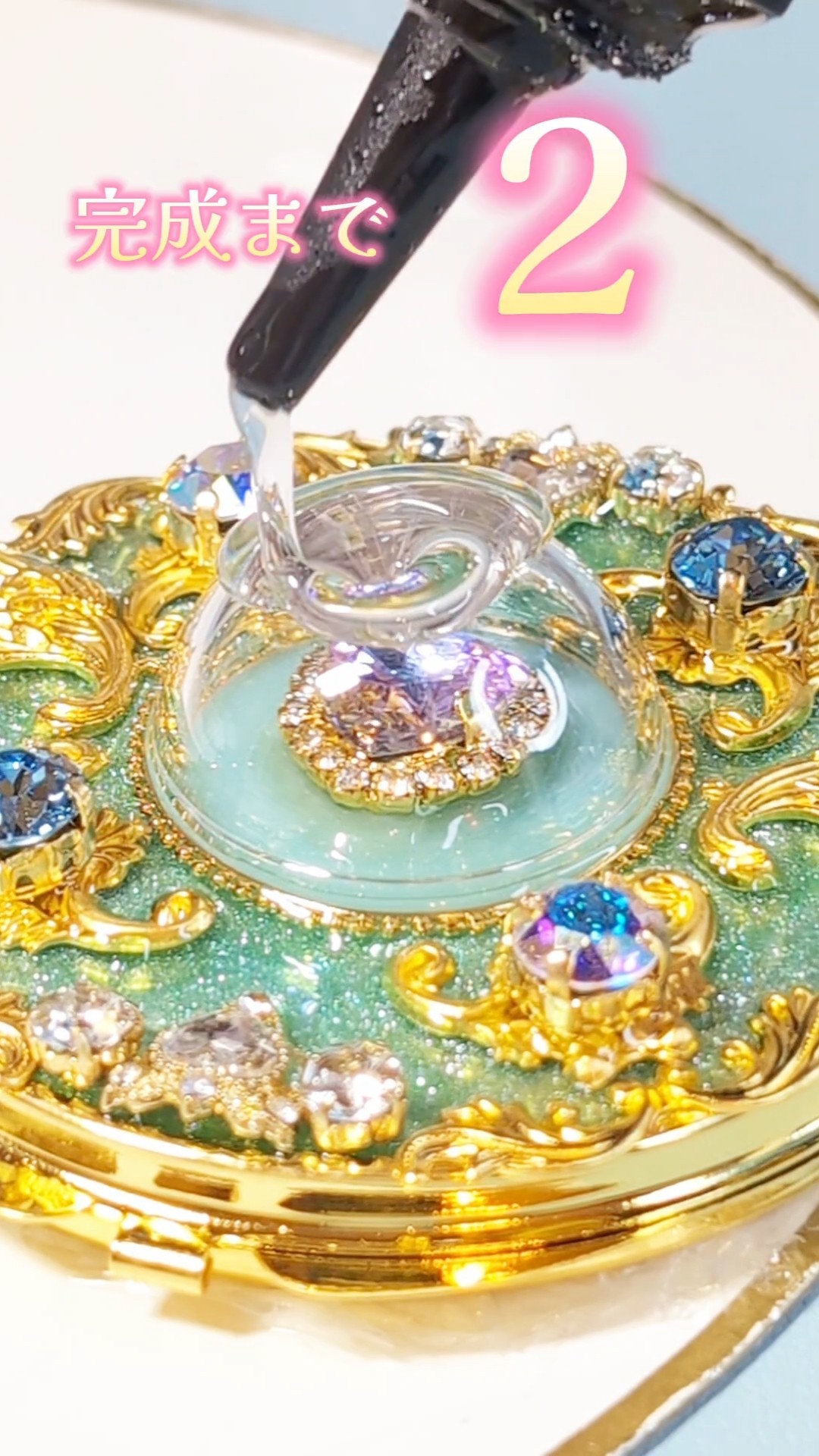 リクエスト】復刻版！変身コンパクトミラー♡ #ハンドメイド