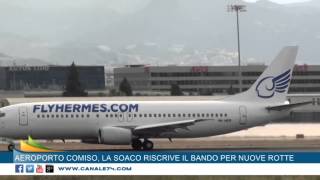 Aeroporto Comiso, La Soaco Riscrive Il Bando Per Nuove Rotte
