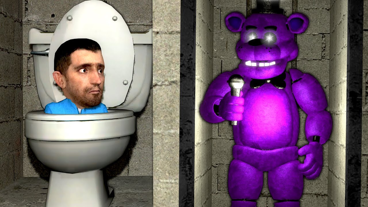 HIDING FROM SHADOW FREDDY! - Garry's Mod Slasher