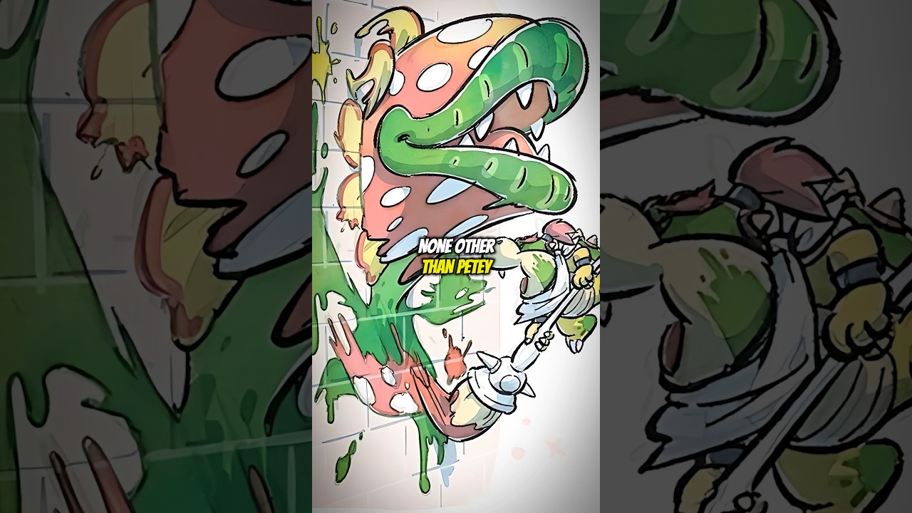 Petey Piranha in The Mario Movie?! #supermario #mariogalaxy #mariobros #bowser #nintendo