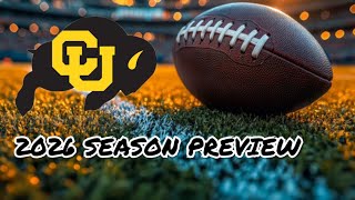 Colorado Buffs 2026 Football Season Preview