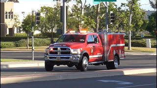 OCFA Medic 45 Responding