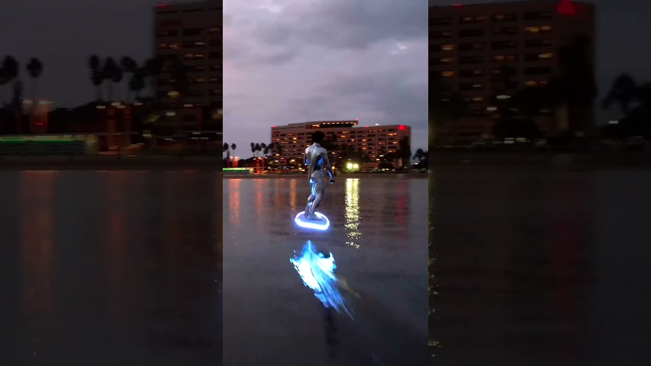 Real Silver Surfer Hoverboard!