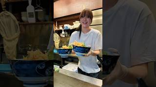 Beautiful Village Girl making tasty Udon Noodles #shorts