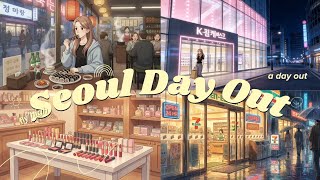 Seoul at midnight- The soft glow of convenience store lights and quiet streets food |shopping 🛍️ ✨ screenshot 2