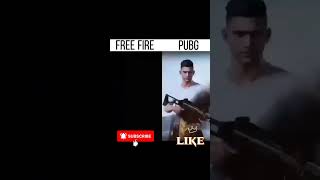 FREE FIRE VS PUBG🔥#freefire #pubgmobile #pubg #funny#comedy#ajjubhaiinmymatch #freefirecomedy#trend