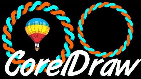 Corel Draw Tips & Tricks Interlocking ribbon around a circle