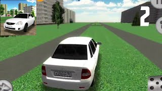 Lada Priora Tinted Simulator - Gameplay Walkthrough Part 2 (Android) screenshot 3