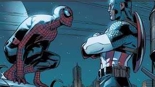 Captain America Teaches SpiderMan A Lesson