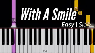 With A Smile - Eraserheads | Easy Piano Tutorial chords