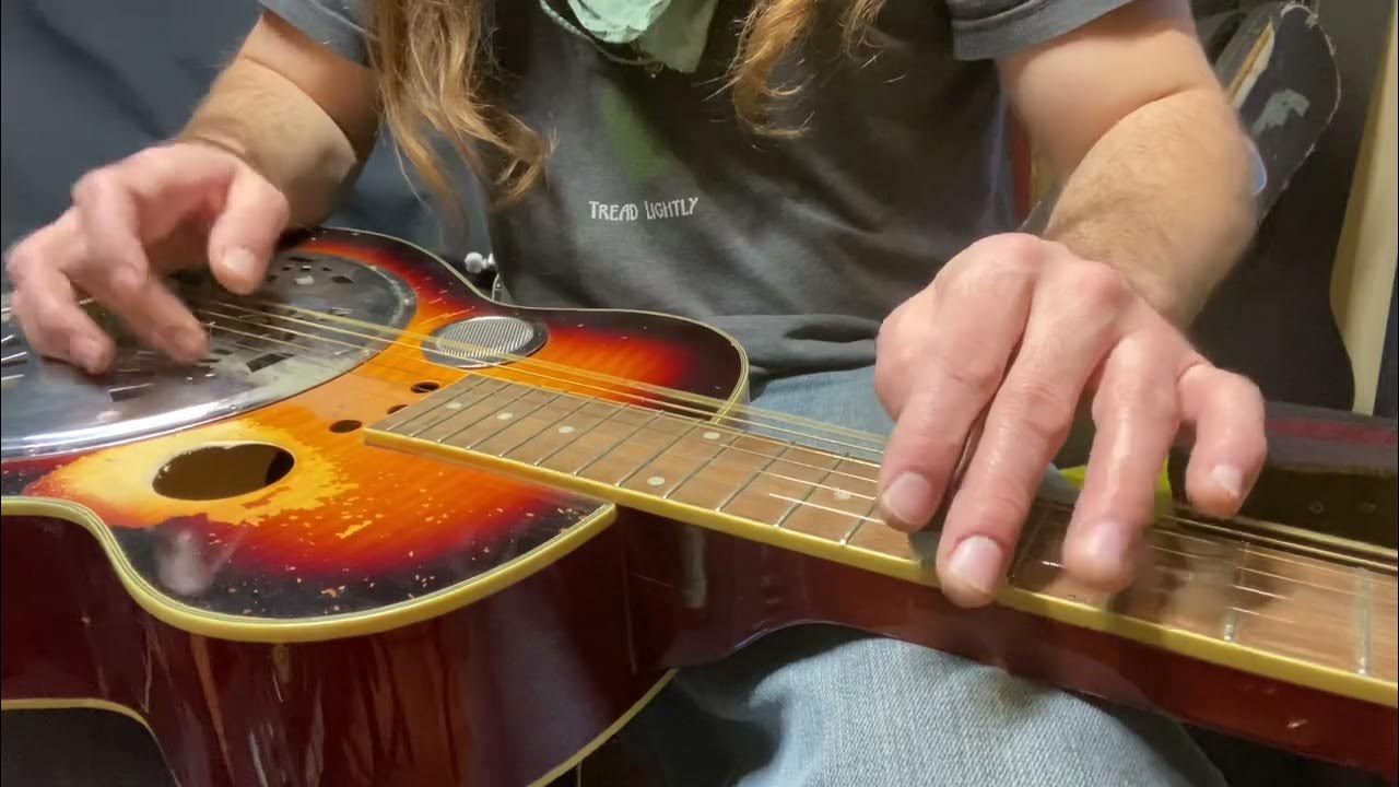 BluesGrass on Dobro Lap Slide Resonator Guitar - YouTube