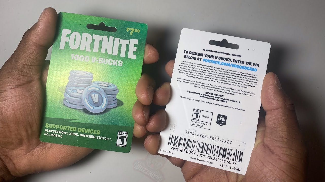 FREE 1,000 VBUCKS CODE (How To Get Free 1,000 VBucks in Fortnite