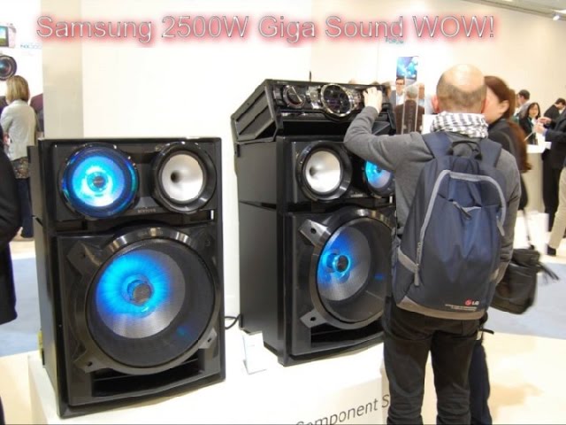 giga sound beat samsung 2300w