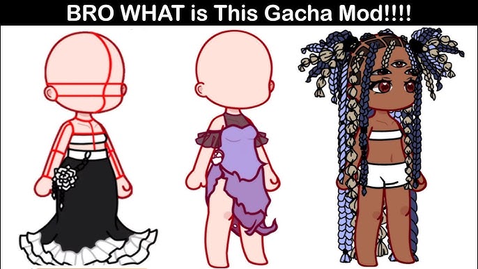 Yo, what's good? I recently got the mod Gacha Nebula so, have my funny  ant. [they weren't really space themed before, I just like the antennae] :  r/GachaClub