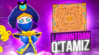 LABIRINTDAN O'TAMIZ / BRAWL STARS UZBEK TILIDLA