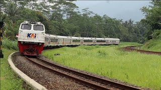 Beautiful And Amazing Railroad Bends - Indonesian Railways Java Railfanning