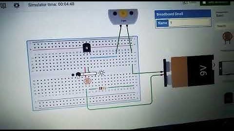 SIMULASI ROBOT KEPIK MELALUI SENSOR LDR