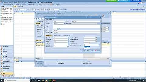 Hướng dẫn làm báo cáo thuế trên phần mềm 3.3.5