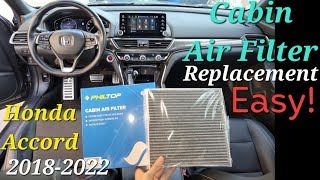 Honda Accord CABIN Air Filter Replacement (20132022)