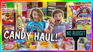 NO BUDGET CANDY SHOPPING SPREE! - Parents Can't Say No | We Are The Davises