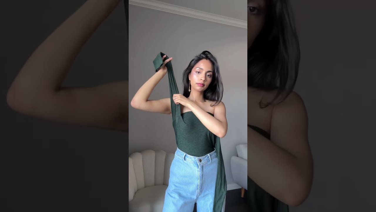 VIRAL DIY Longsleeve Top Style Hack For Summer Stylehack Diyhack Calmdown Summerstyle Fashion
