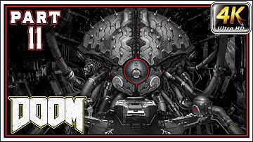 DOOM Full Gameplay Walkthrough PART 11 - VEGA Central Processing [4K 60FPS] - No Commentary