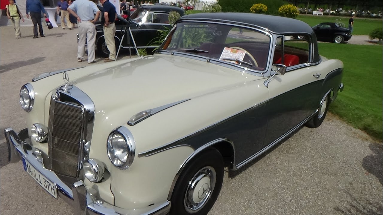 1958 Mercedes Benz 2 S Coupe Classic Gala Schwetzingen 16 Youtube