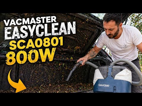 I clean my car with Vacum Easyclean SCA0801 - vacuum cleaner washing cleaning