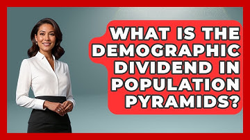 What Is The Demographic Dividend In Population Pyramids? - Demographic Data Answers