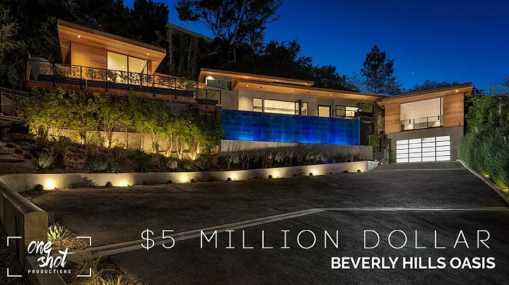 WHAT DOES $5,000,000 Million Dollars get you in Bel Air, CA? New Construction HOUSE TOUR