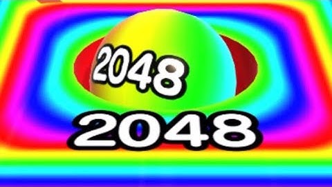 BALL RUN 2048  - All  Levels Gameplay IOS  (Part 73).