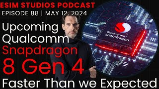 eSIM STUDIOS Podcast Ep 88 | Qualcomm Snapdragon 8 Gen 4 Beast Mode More Powerful