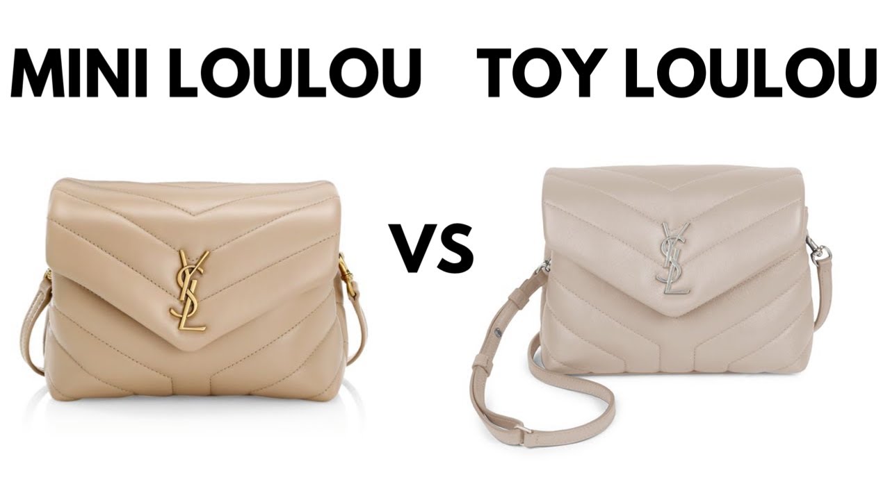 SAINT LAURENT YSL TOY LOULOU VS MINI LOU BAG - In depth Comparison & Review