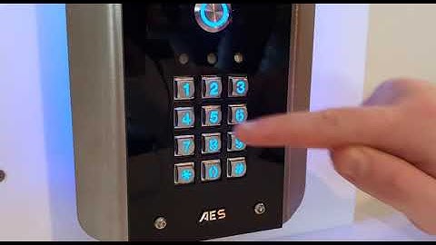 MK1 Keypad Programming ENG