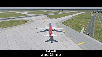 Toliss A321 Neo KDTW/KAUS Xplane 12, Traffic Global Preflight, Taxi, Takeoff and Climb and Approach