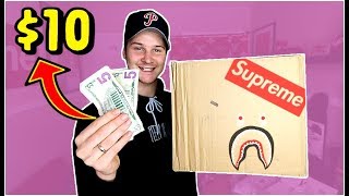 WHATS INSIDE A $10 HYPEBEAST MYSTERY BOX! THIS IS INSAIN!