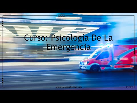 Curso: Psicología de la Emergencia