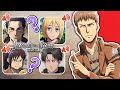 🔊 ATTACK ON TITAN VOICE QUIZ: GUESS THE SHINGEKI NO KYOJIN CHARACTER BY THEIR VOICE ⚔️