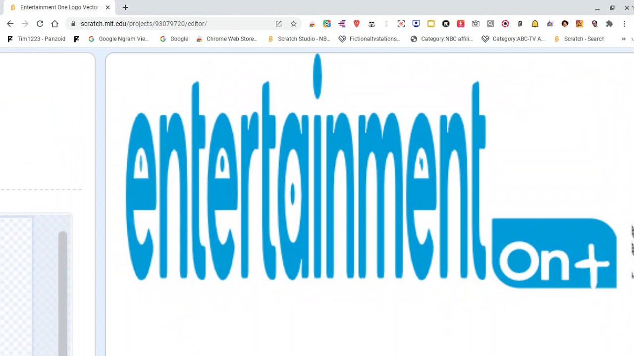 Entertainment One Logo Bloopers Take 1: T is in the One Text - YouTube